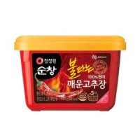 청정원 순창 100 현미 불타는 매운고추장 450g 1개