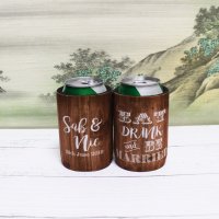 2018 개 몫 인쇄 로고 저렴한 웨딩 Stubby 홀더 Prom Gift Hens Party 졸업 선물 Can Cooler Neoprene