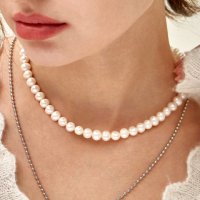 씨트윈스 Silver925 Real Pearl Necklace