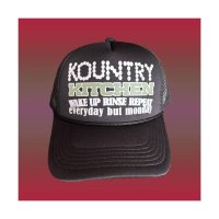 Kapital Kountry BOOT 트러커 모자 빅 프린트 조절 OSFA