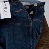 Wash Clothing Company 데님 임산부 빕 오버롤 - 정품보장