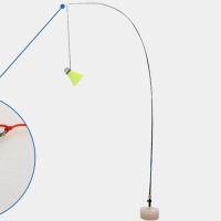 셀프 배드민턴 연습기 서브머신 스매시 연습기구 혼자하는 베드민턴