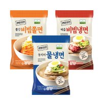 칠갑농산 칠갑농산 면발장인 냉면 물냉면 비빔냉면 쫄면 칡냉면 무김치 명태회