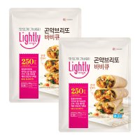 청정원 라이틀리곤약브리또 바비큐 500g 4입 x 2개