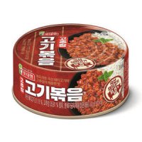 롯데푸드 고추장 고기볶음 80gx48캔 장조림 깻잎 밑반찬