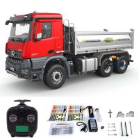 New Kabolite HUINA 1 14 RC Dumper Truck Hydraulic Metal 6x6 RTR Toucan Vehicle for Tipper Cars K3364