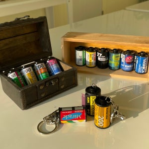 무료배송💌나만의 미니앨범 필름키링/생일선물 기념일선물, 네모바퀴 스튜디오