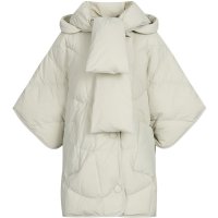 럭키슈에뜨 Detachable Hood Cape Goose Down LFUCW22440KHL