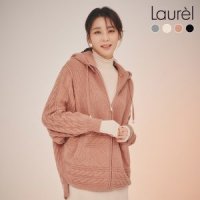 라우렐 23FW 밍크 메리노울 블렌딩 후드 하프코트 1종