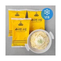 밀스원 이태리 스파게티 멜팅치즈 베이컨크림 냉동 380g 3개 one option