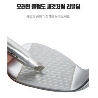 골프채 클럽 헤드홈 그루브각 재생 5개 친목 홍보 탄도 SW 피치샷 나눔 PW