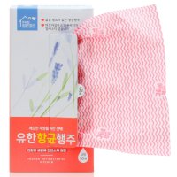 유한그린텍 유한 항균 행주 50매 빨아쓰는 주방 티슈 향균 다회용 찌든때 기름때