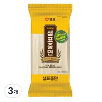 샘표 소면 중면 중면 3kg 4개