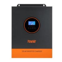 PowMr 하이브리드 태양광 인버터 순수 사인파 80A MPPT 충전 컨트롤러 3KW 24V 110V 3000W