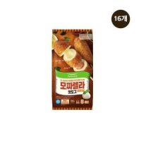 풀무원 모짜렐라 핫도그 치즈소시지 80g 16개 MC