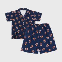 COVY HEART SHORT-NAVY 파자마