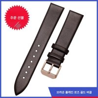 오리지널 소가죽 남성용 가죽 시계 스트랩 Omega 1853 여성용 Armani 시계줄-L