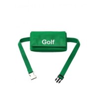 MILES AND 골프힙색 벨트백 그린 golf hip sack bag green