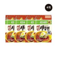 풀무원 풀무원 새콤달콤생쫄면4인분 x 4개