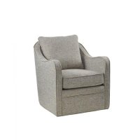 Madison Park Brianne Wide Seat Swivel Arm Chair