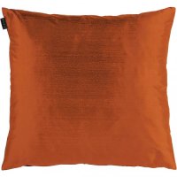 리눔 실크 쿠션 커버 40x40 러스티 오렌지 Linum Silk Cushion Cover 40x40 xa0 Rusty Orange 02815