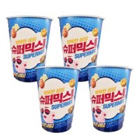 홈플러스 다르다 팝콘 슈퍼믹스 70g X 4개 카라멜 초코 딸기 고소한맛