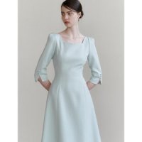 플로움 Cocktail Heart Neck Dress3color 169371