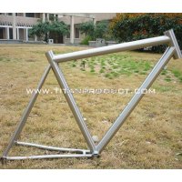 Grade 9 3AL 2 5V Titanium Road Frame