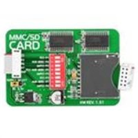 모듈 MIKROE-3 보드 메모리 MMC/SD 카드 슬롯 개발