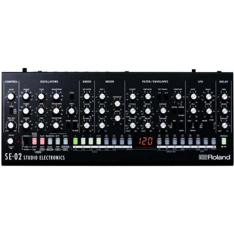 Roland 롤랜드 SE02 부티크 디자이너 시리즈 아날로그 신디사이저