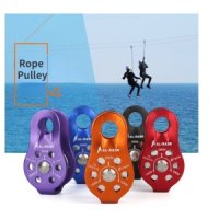 타프 웨빙 스트랩 스토퍼 스트링 고리 캠핑 연장웨빙 Rock Climbing Pulley Fixed Sideplate Single Sheave