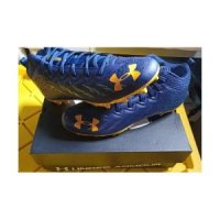 Under Armour 언더아머 UA TM 스포트라이트 셀렉트 MC 사이즈 11 클리트 NVY 마린 풋살화 3023963 401