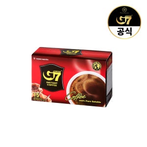 G7 베트남 커피 퓨어블랙 15개입