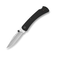 Buck Knives 벅 나이프 110 슬림 프로 TRX 락백 포켓 나이프 G10 핸들 엄지 스터드 탈착 반전 딥