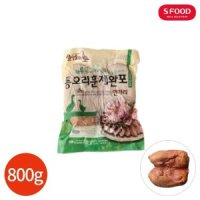 에스푸드 통 오리 훈제 완포 한마리 800g