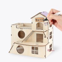 조립햄스터 3층 DIY 시리즈 집 키트 만들기 하우스 집만들기abc934