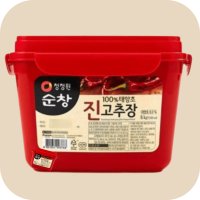 찰지고 맛있는 태양초 순창 진고추장 청정원 5kg 대용량