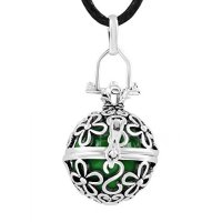 Eudora Harmony Ball Baby Angel Chime 발신자 멕시코 Bola Daisy Pendant Baby Chime Bell Necklace