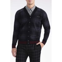 PXG 골프 Ombre Plaid Cardigan 216390