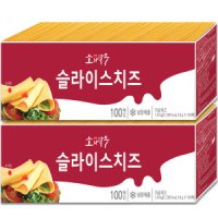동원에프앤비 소와나무 동원 슬라이스 치즈 100매X2개 총200매