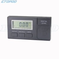 New Portable Digital Inclinometer Protractor Digital Plastic Level Bevel Box Magnetic Base Digital A