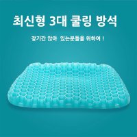 강호동 염경환 방석 냉 선풍기 의자 쿨매트 쿨시트 벌집 냉감 사무실 여름 민트