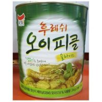 일미 슬라이스 오이피클 3kg 가정 식당 업소 식자재 식재료 1개