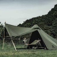 티피텐트 그립스와니 FIRE PROOF GS MOTHER TENT  브라운 (240x240x180cm)