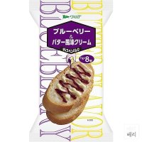 일본 Verde Blueberry Butter Flavored Cream 베르데 블루베리 버터 크림 13g 8개입 10팩