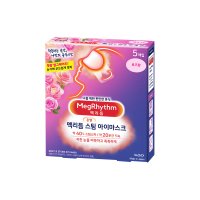 메구리즘 멕리듬 스팀 아이마스크 로즈향 5매입