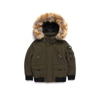 NATIONAL GEOGRAPHIC KIDS 타루가 RDS Duck 다운자켓 HAVANA KHAKI N194KDW030