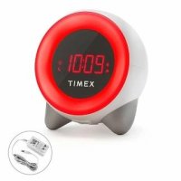 타이맥스 단일상품 - Timex 어린이 수면 훈련 야간 조명 알람 시계 상승 시간 소음 진 TK321