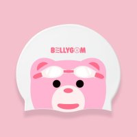 배럴 배럴X벨리곰 스위밍 벨리 실리콘 스윔 캡 BARREL X BELLYGOM SWIMMING BELLY SILICON SWIMMING CAP B3SUASC097WHT