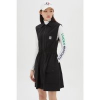 럭키슈에뜨 LUCKY des SPORTS Sleeveless Dress with inner pants UV Protection LQDAW22320BKX